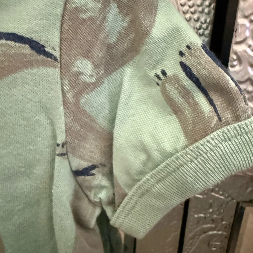 Carter's Light Green Baby Tee with Subtle Print